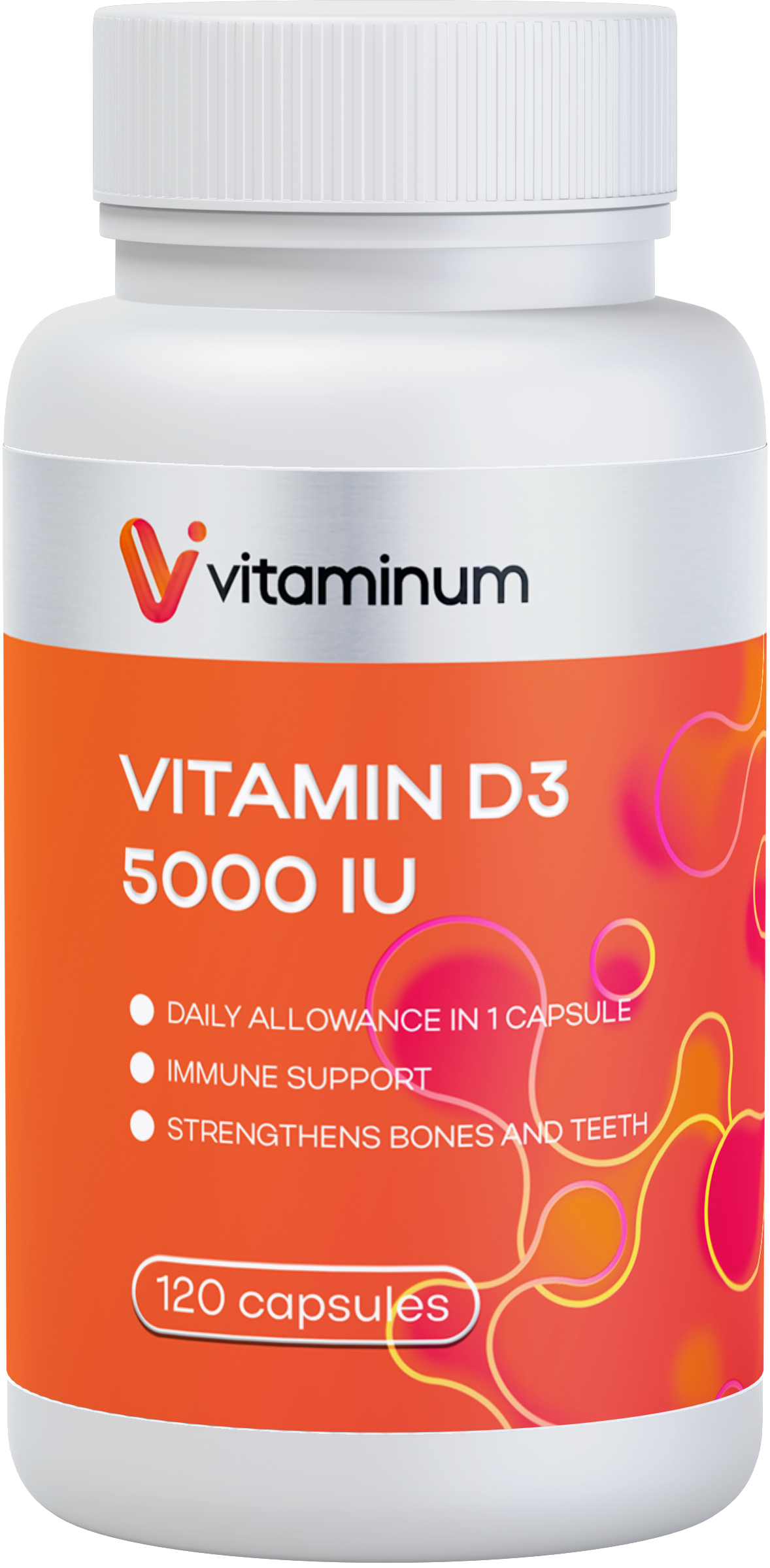  Vitaminum ВИТАМИН Д3 (5000 МЕ) 120 капсул 260 мг  в Лысьве